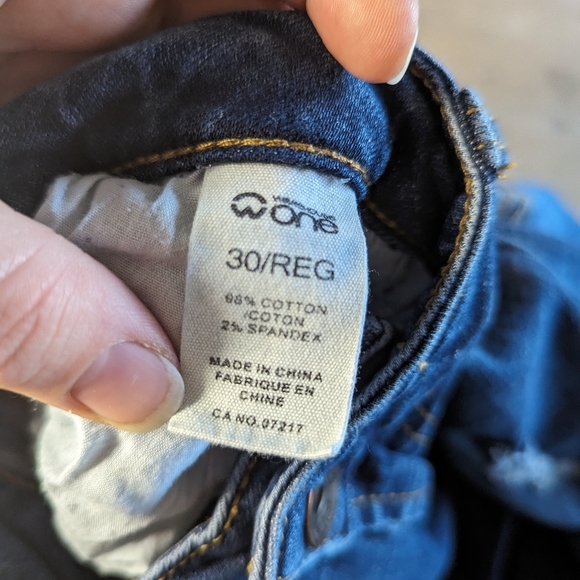 Warehouse One Distressed Boyfriend Denim Size 30/reg - Picture 7 of 8